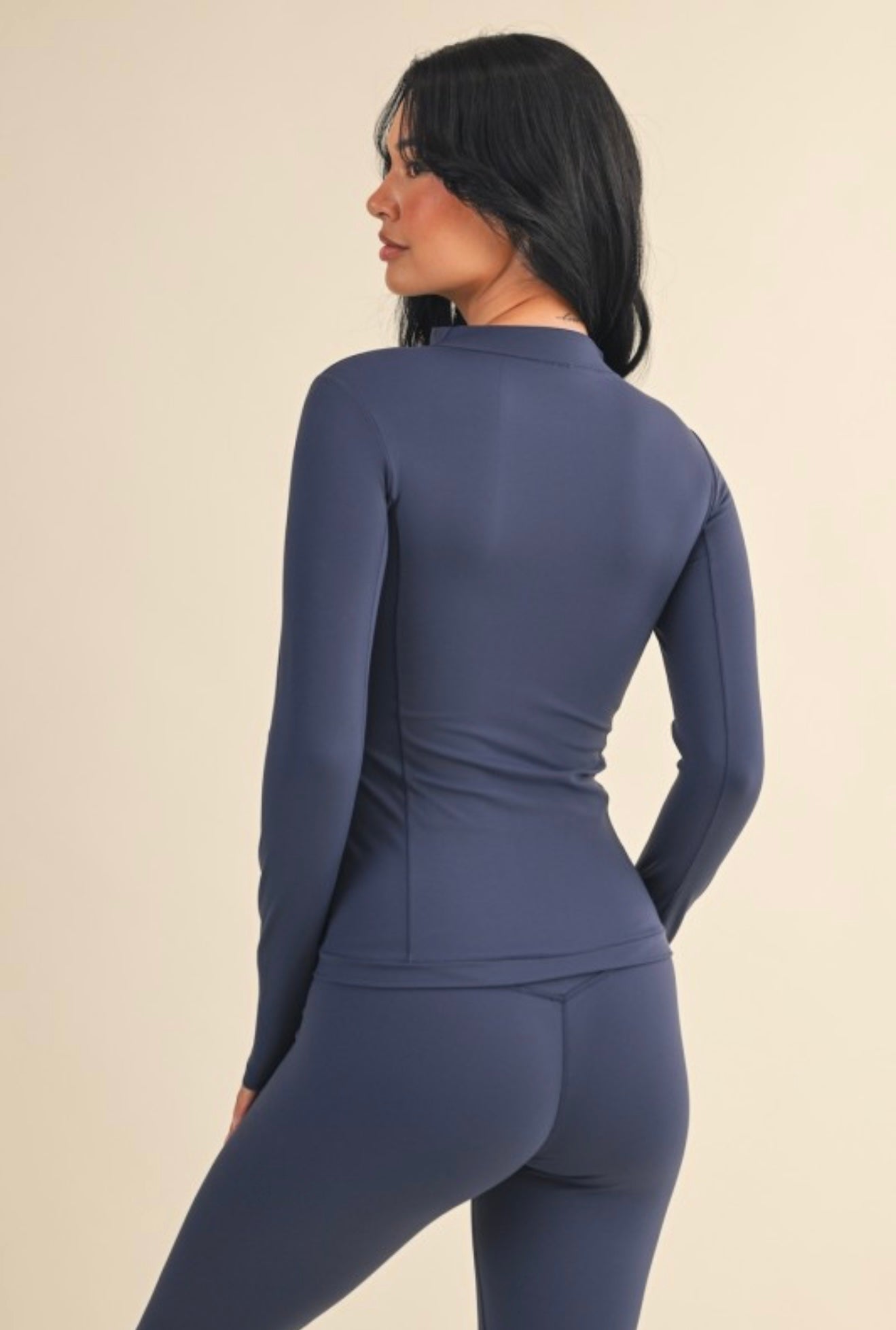 Navy Fitted Jacket