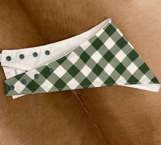 Green Buffalo Checkered Bandana