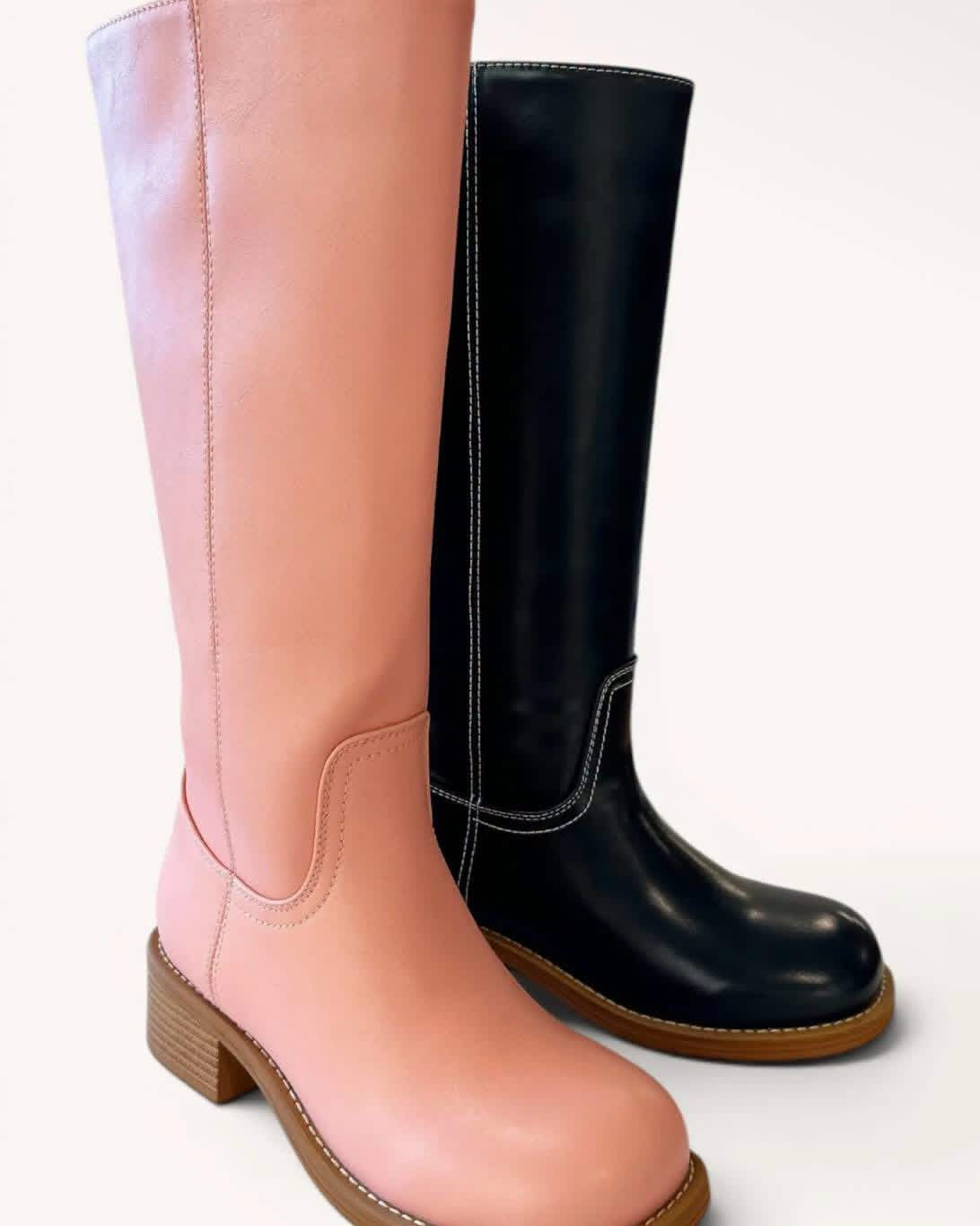 Pink Campus Boot