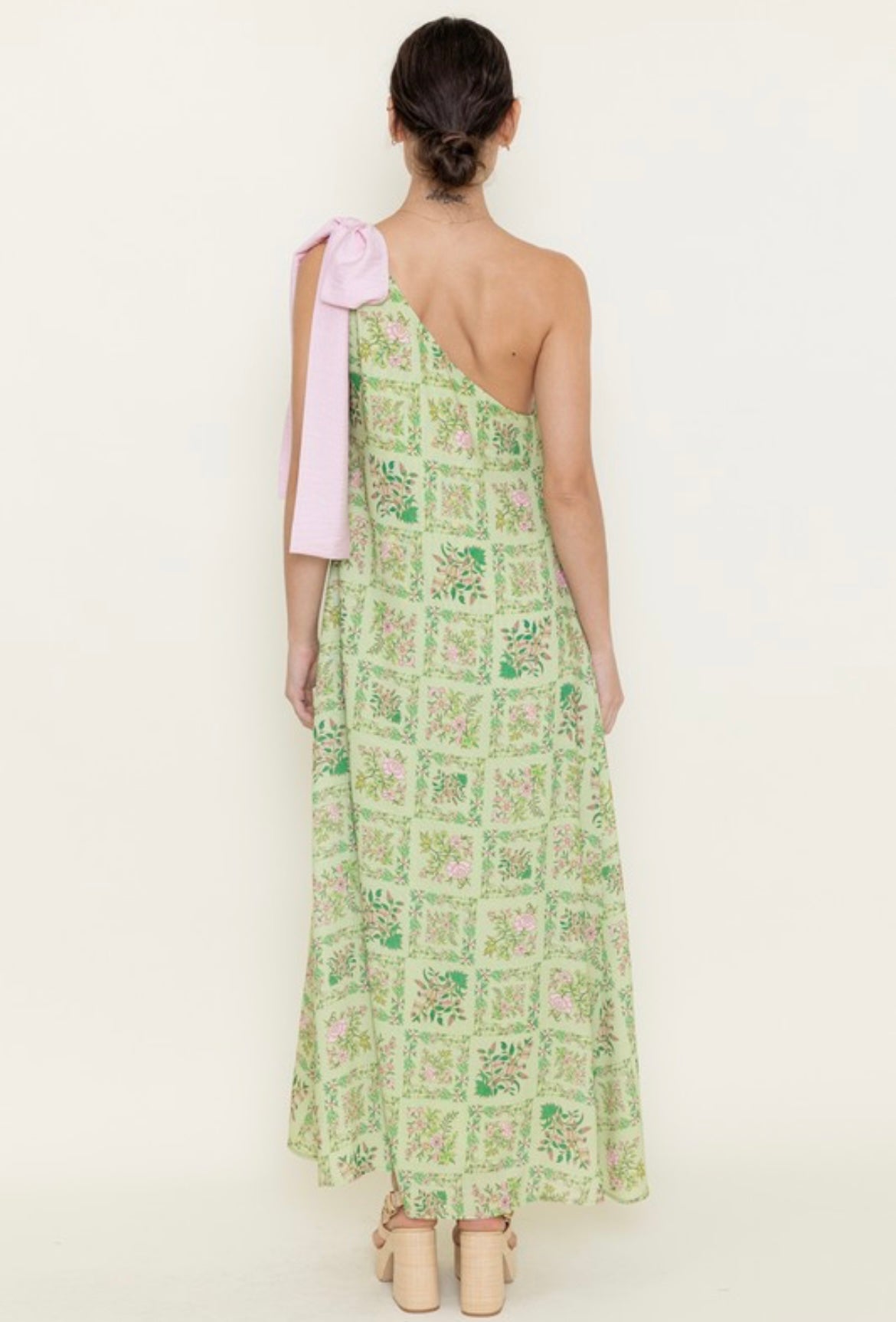 Hillary One Shoulder Maxi Dress