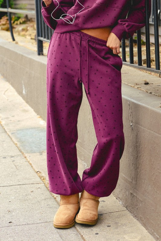 Cherry Cola Star Joggers
