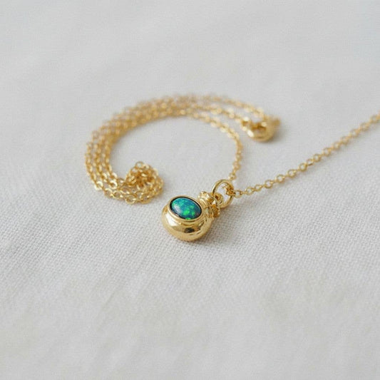 Abalone Shell Pendant Necklace