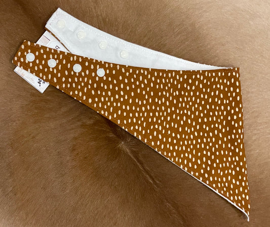 Cinnamon Dot Bandana