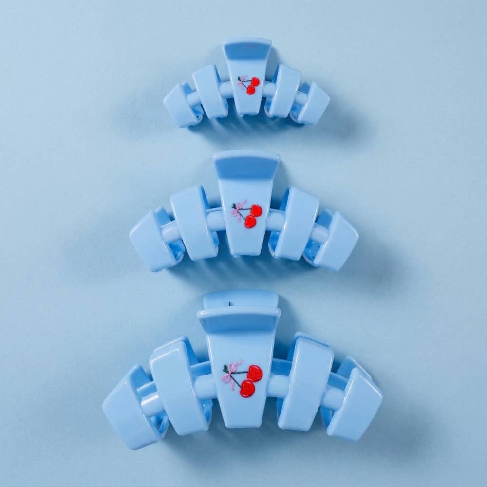 Classic | Basket of Cherries | Medium Hair Clip