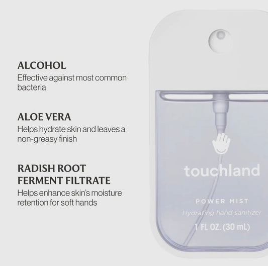 Unscented Touchland Hand Sanitizer