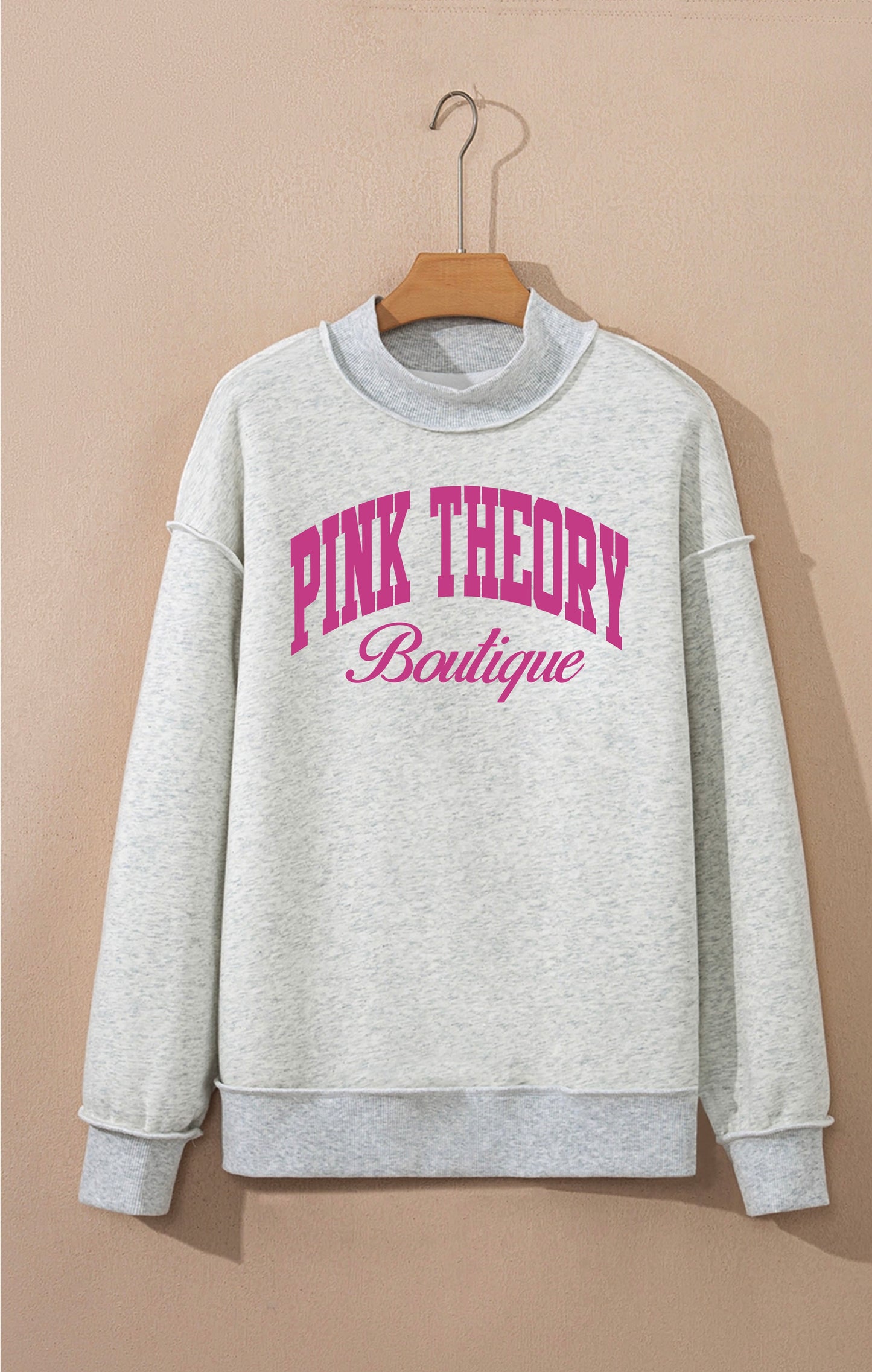 Preorder: PTB Reversible Mock Neck Sweatshirt
