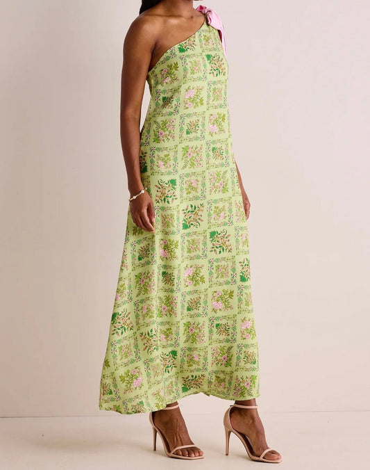 Hillary One Shoulder Maxi Dress