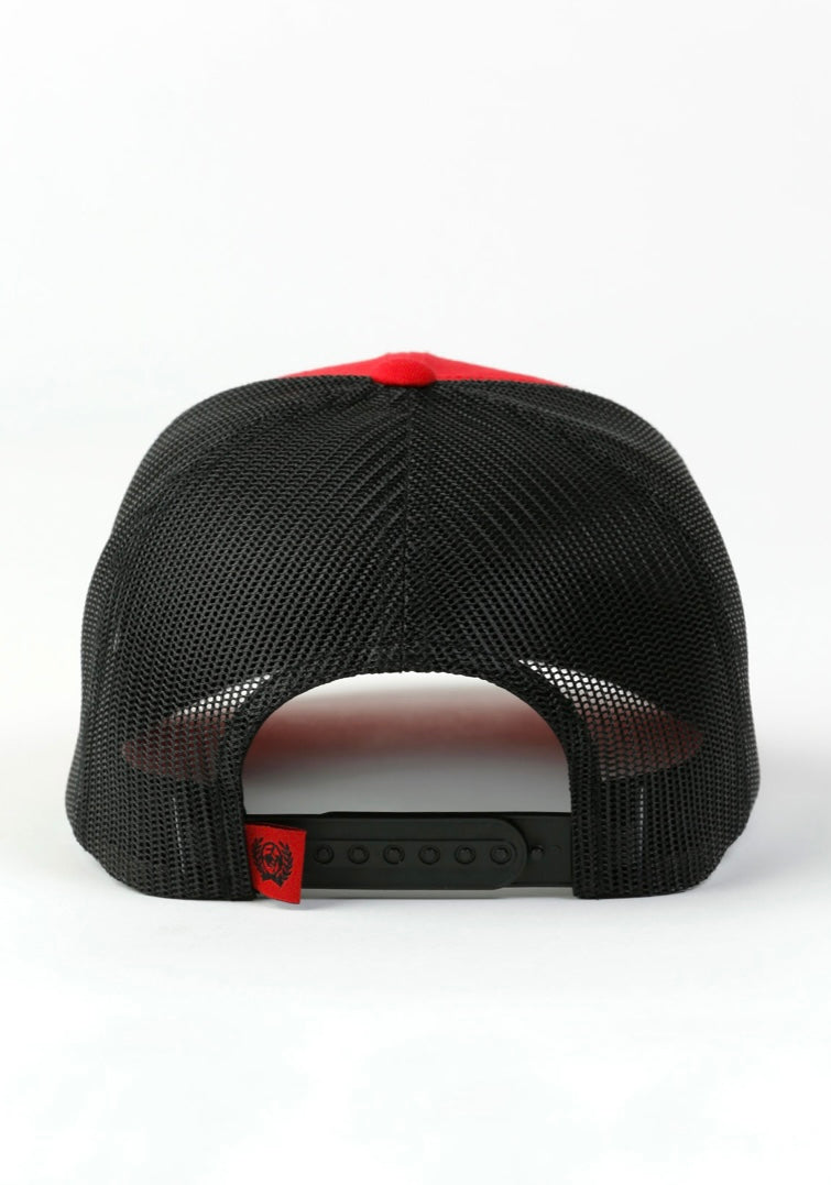 Cinch Red Trucker Hat