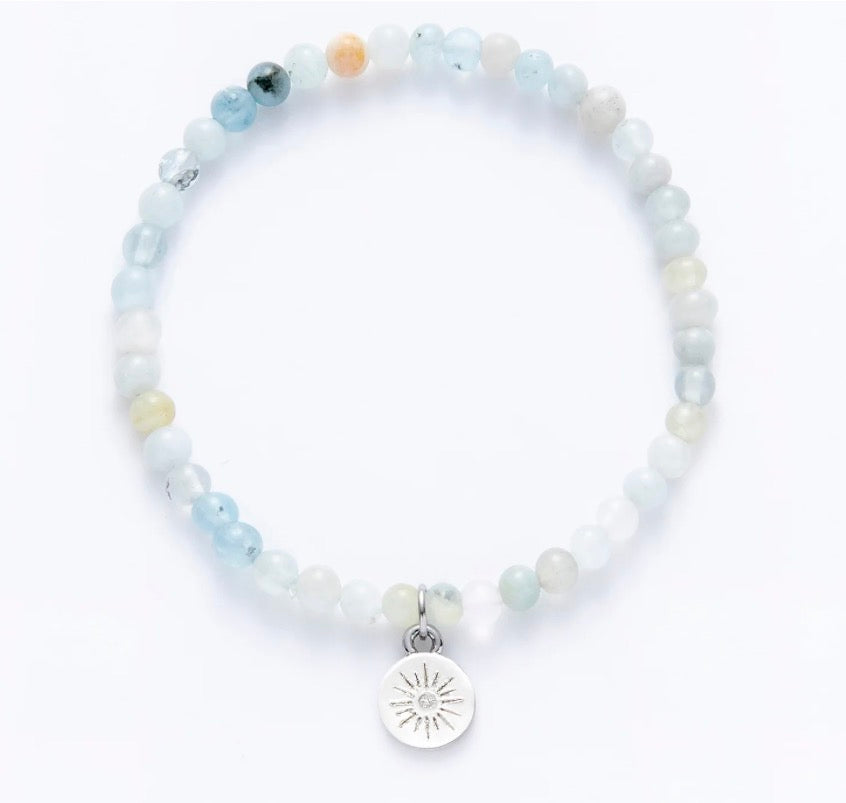 Aquamarine Gemstone Bracelet