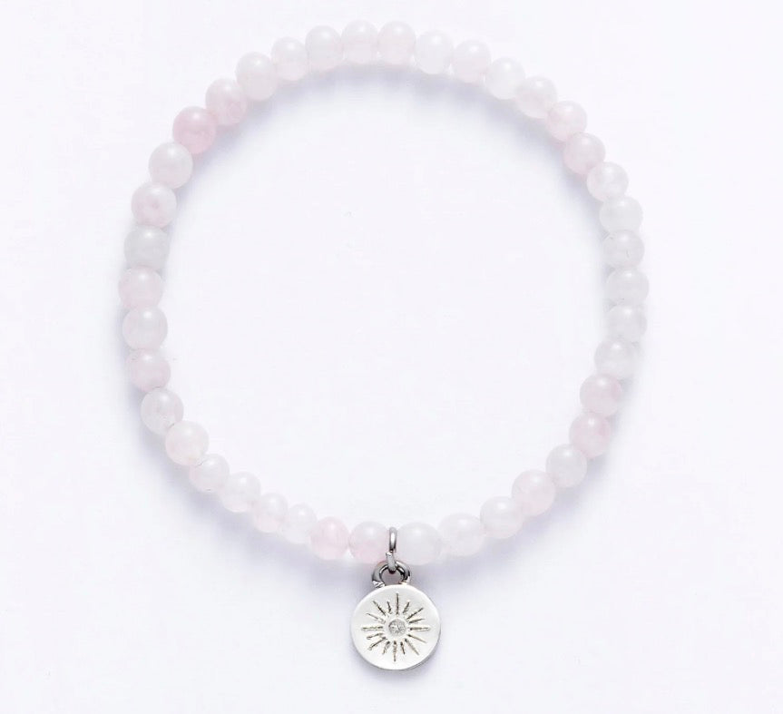 Rose Quartz Gemstone Bracelet