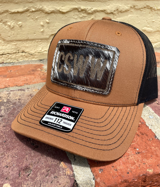 CSWW Cowhide Caramel/Blk R112