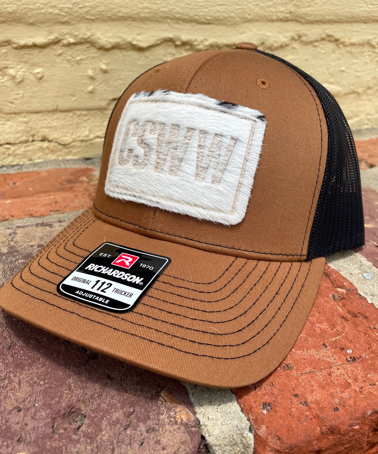 CSWW Cowhide Caramel/Blk R112