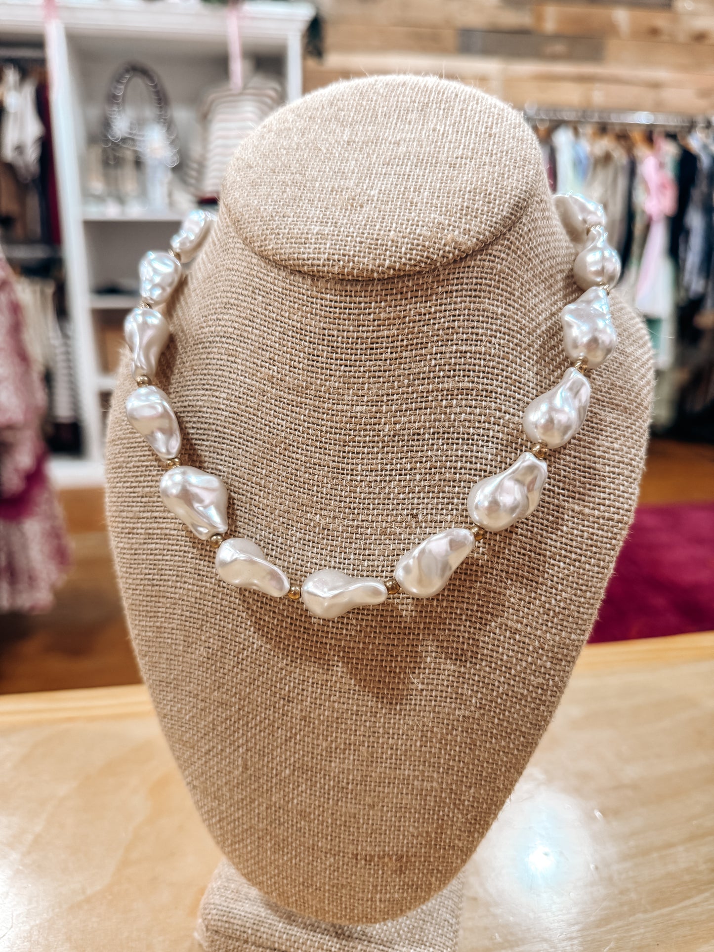 Ocean Pearl Necklace