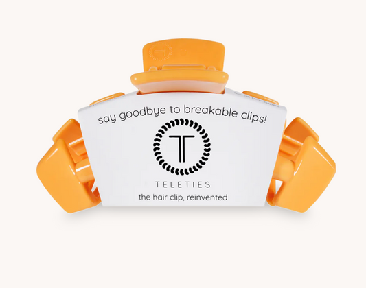 Teleties Classic Mango Tiny Claw Clip