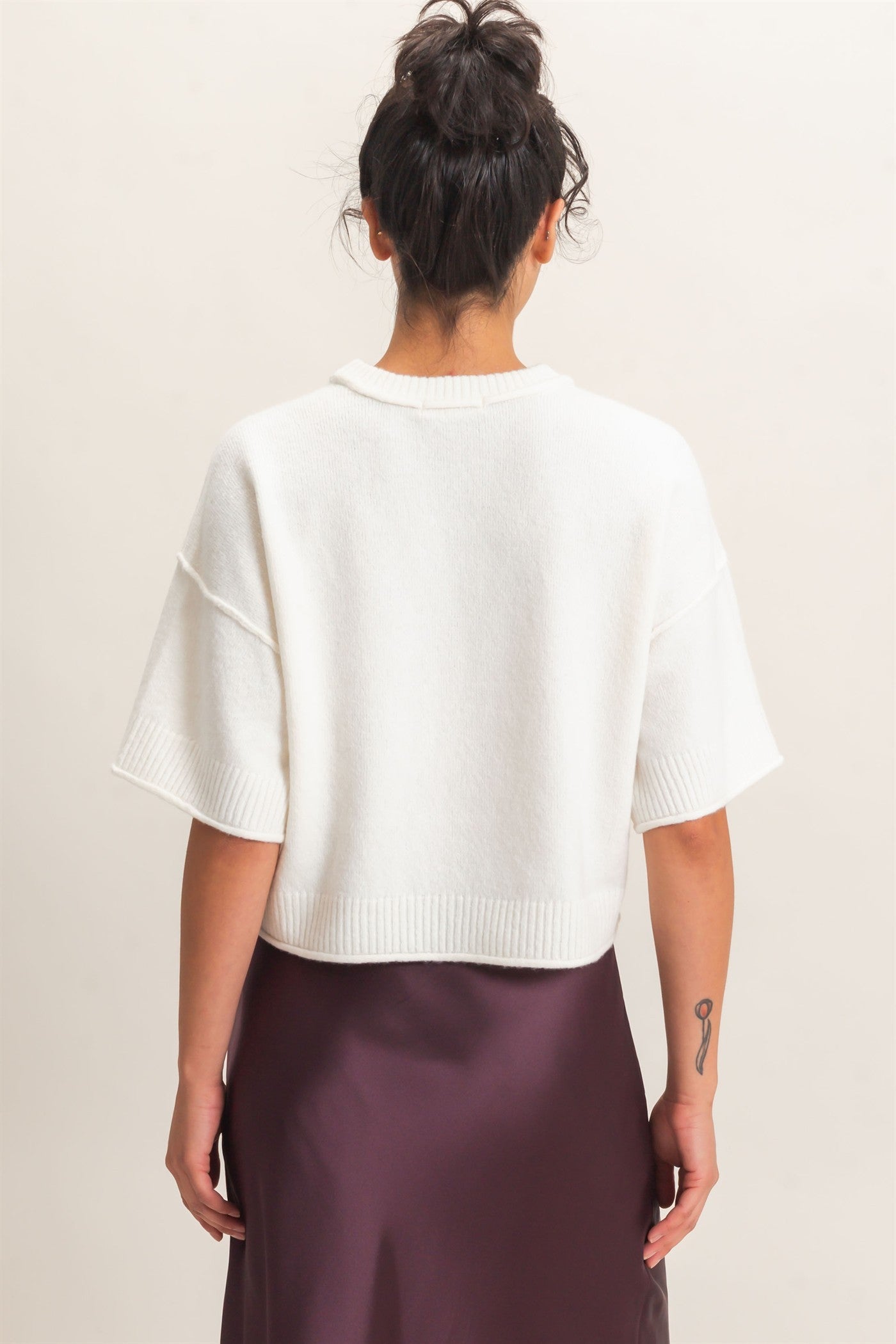 Whip Cream Knit Top