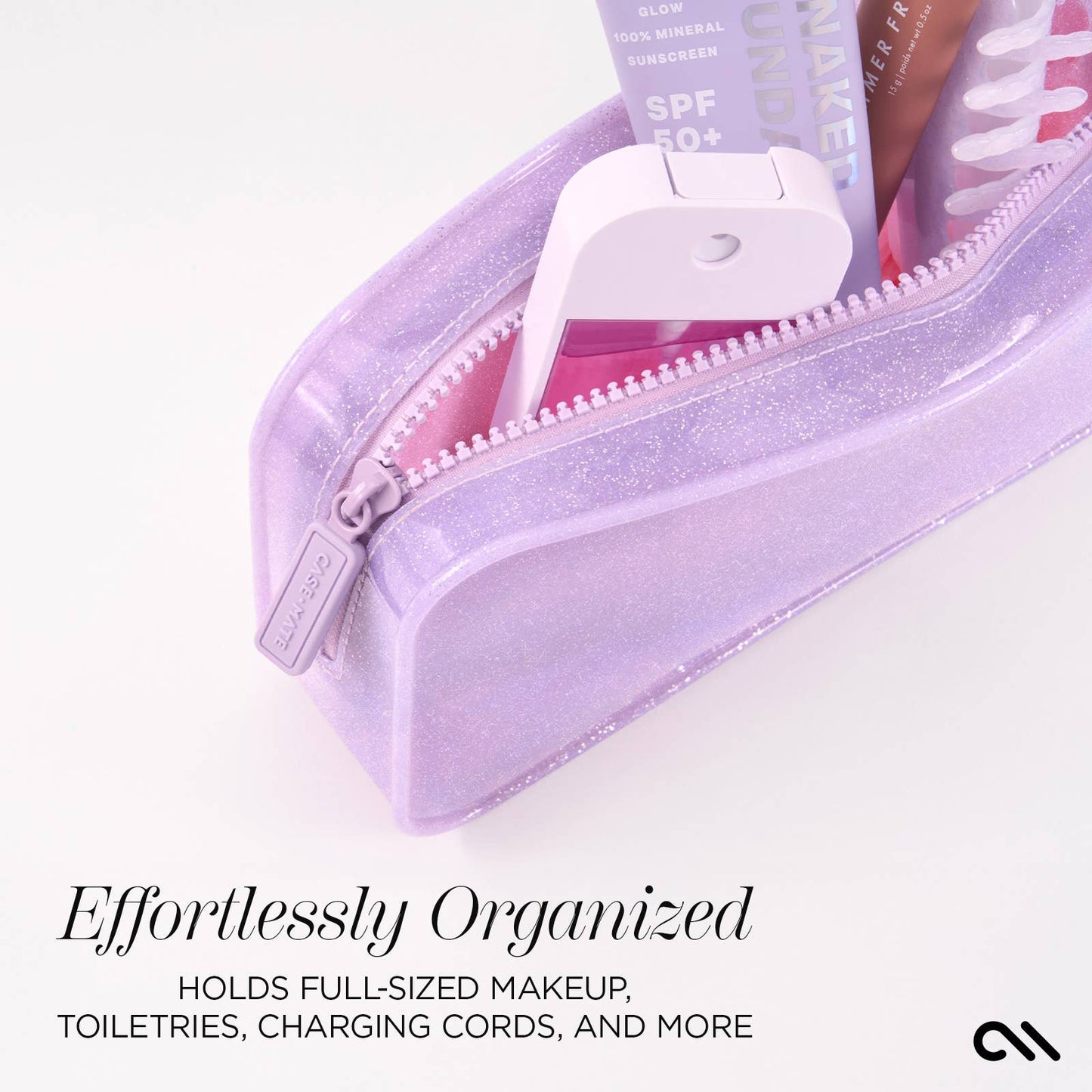 Case-Mate Jelly Makeup Bag: Ballet Pink Twinkle