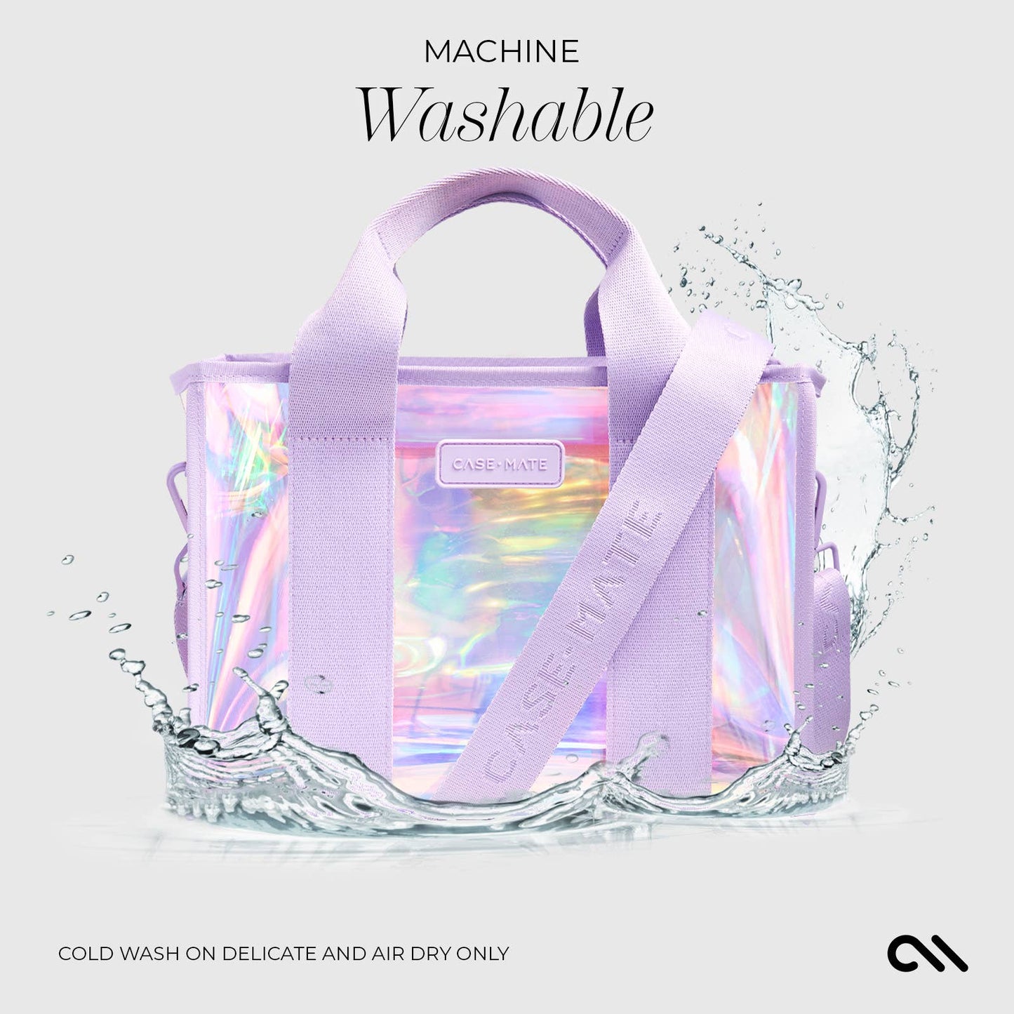 Case-Mate Soap Bubble Mini Zip Tote