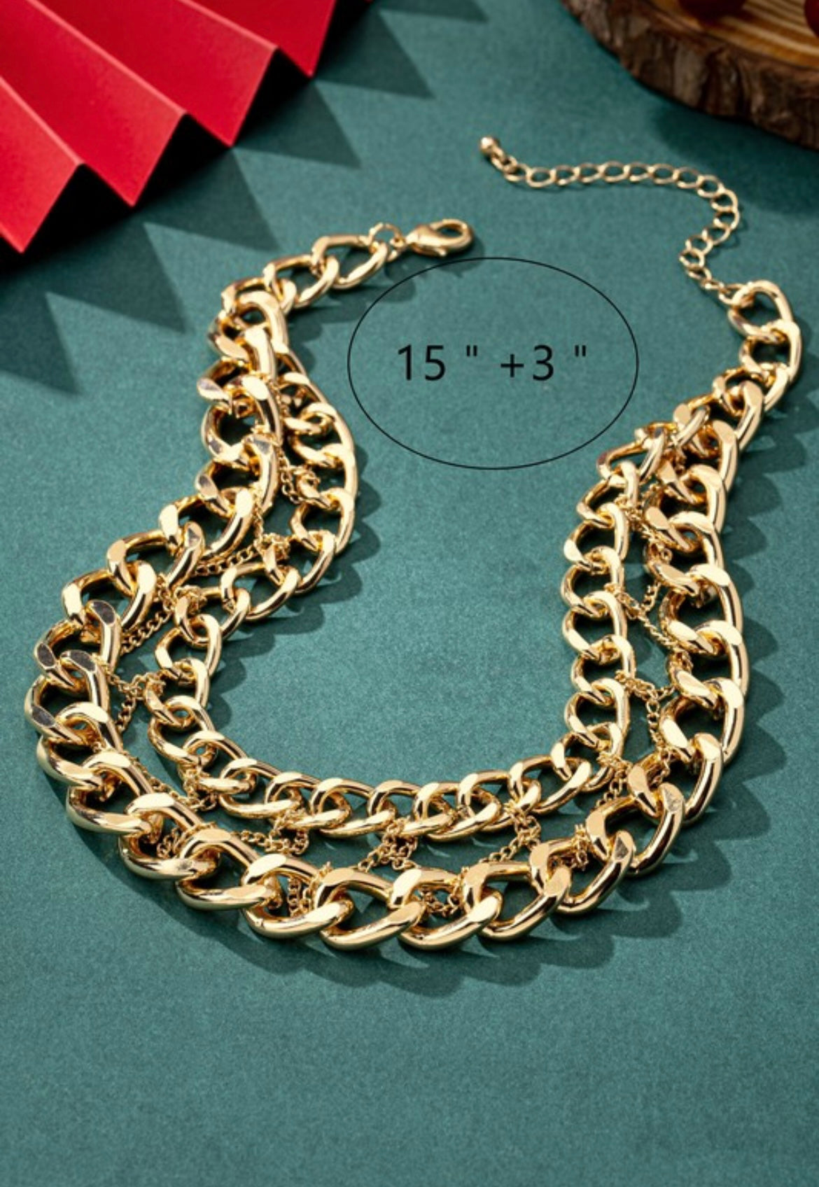 Oversized Link Gold Chains
