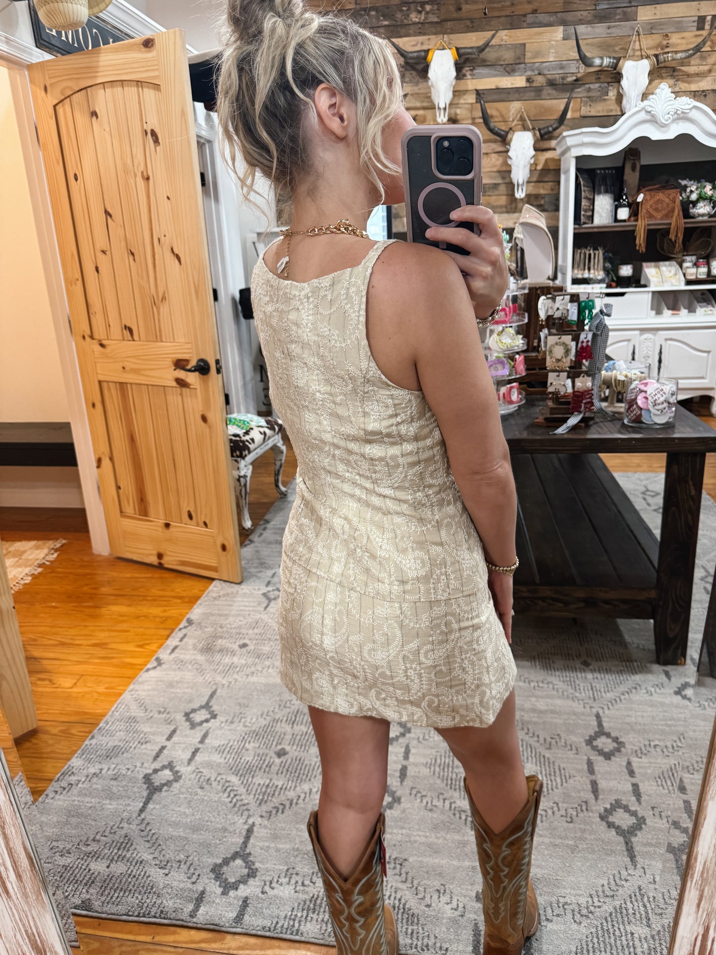 Bone Stitch Top