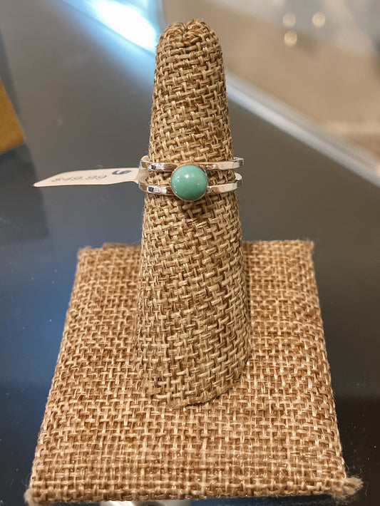 Turquoise Double Ring