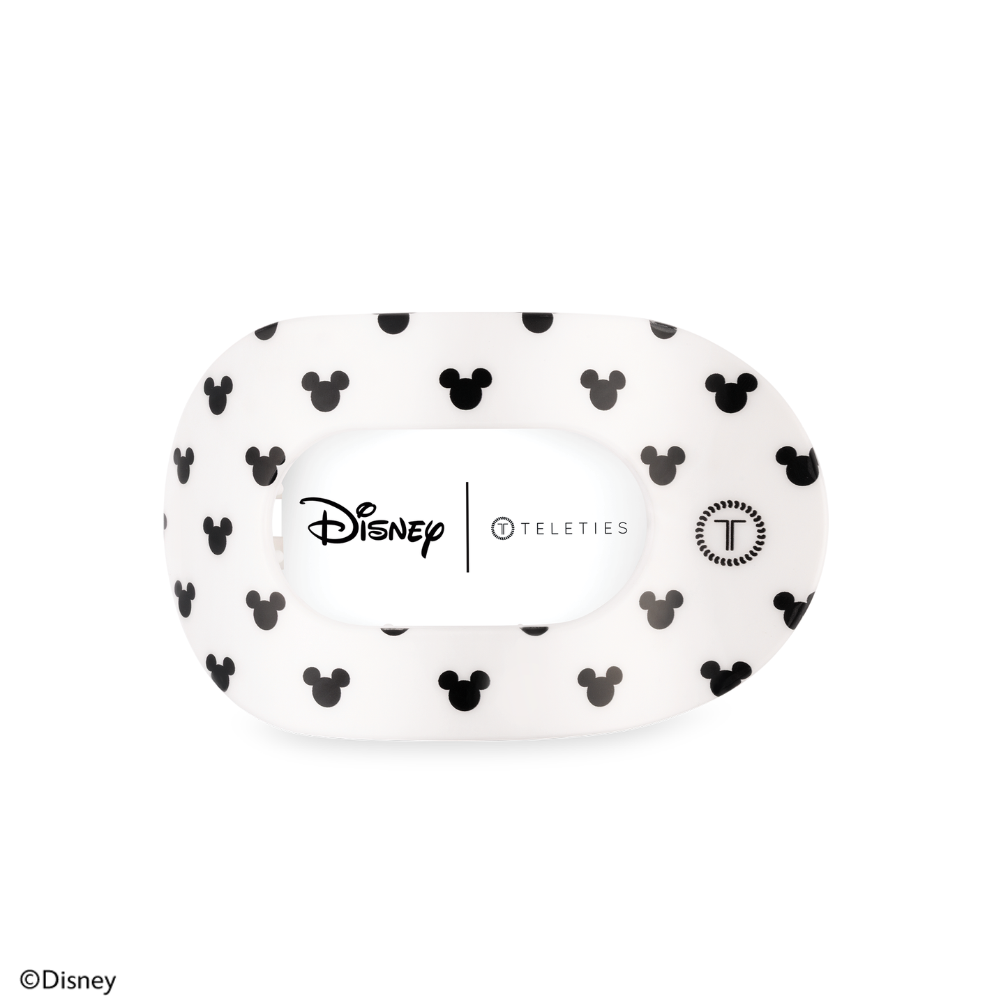 Flat Round Hair Clip | Medium | The Iconic Mickey Mouse