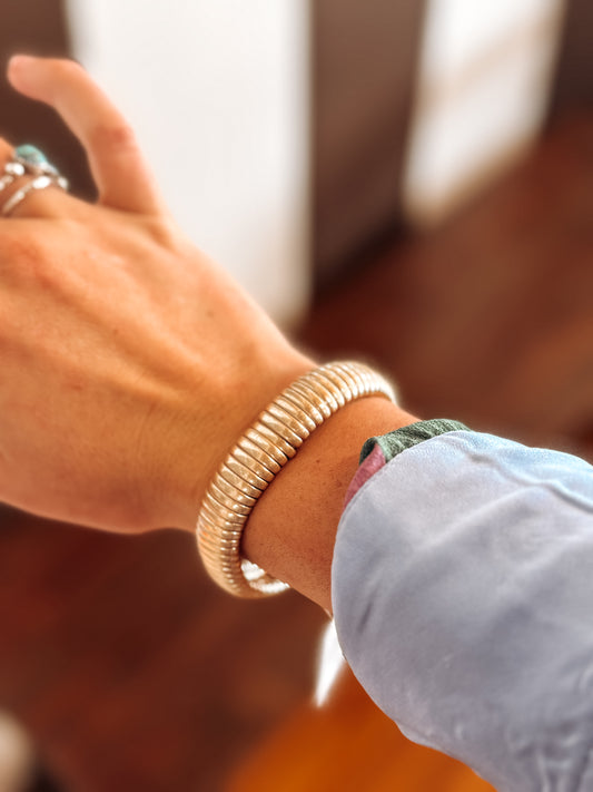 Gold Stretch Bracelet
