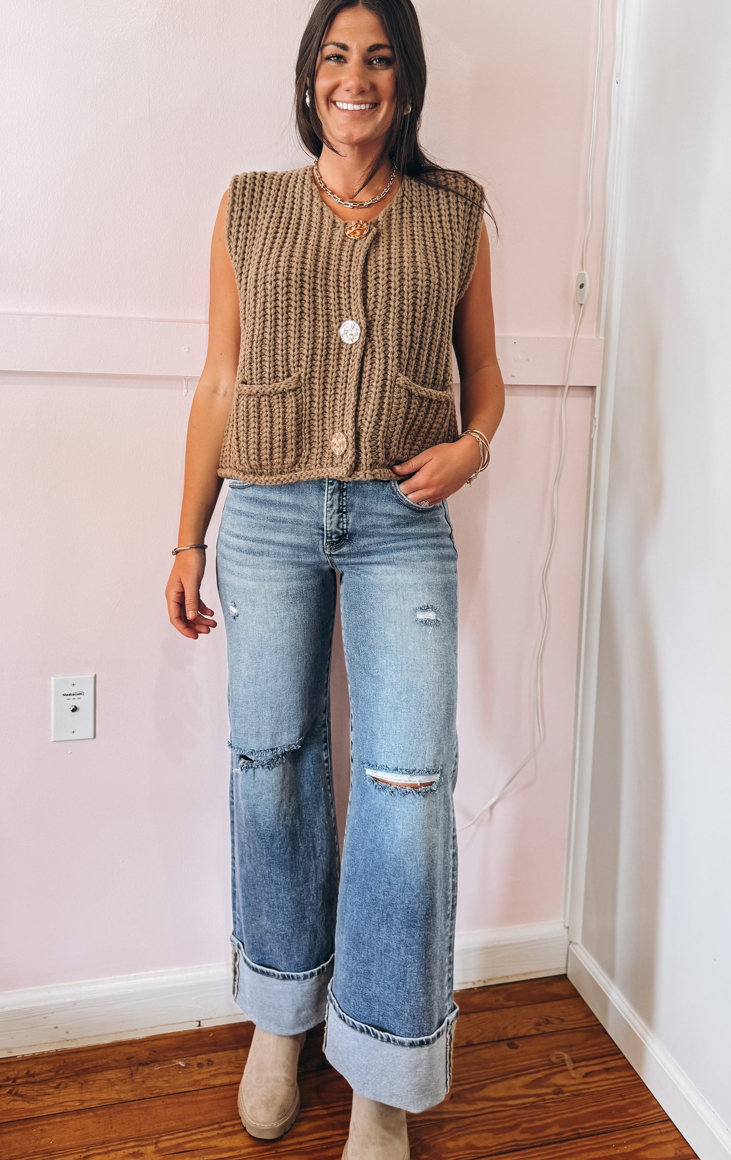 Whitney Wide Leg Denim