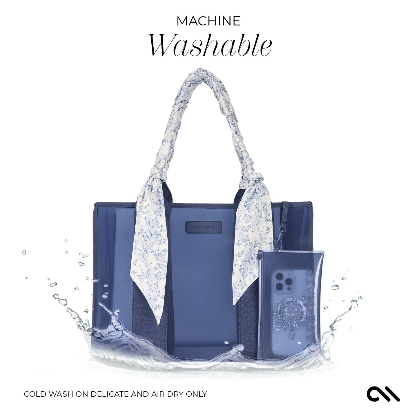 Case-Mate Something Navy Twilly Jelly Tote