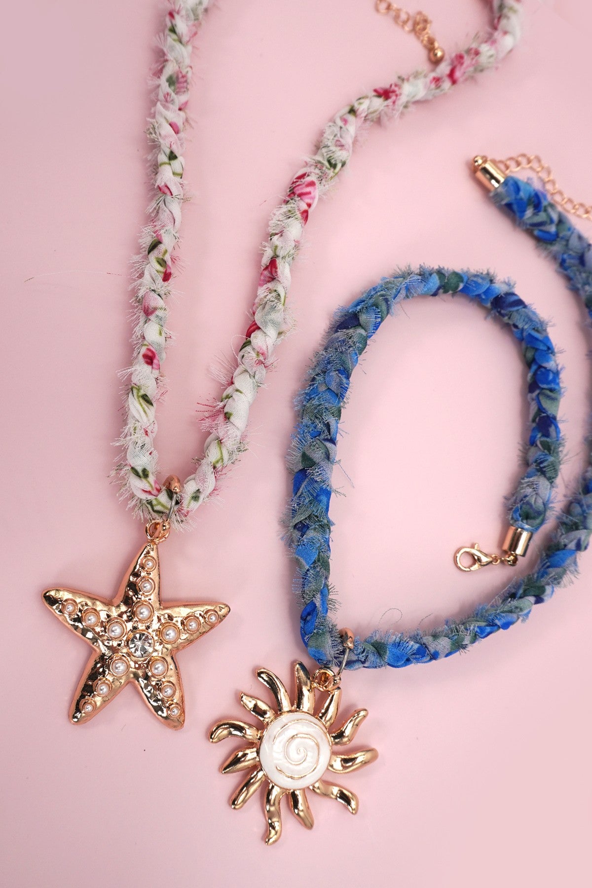 Coastal Charm Scarf Necklaces