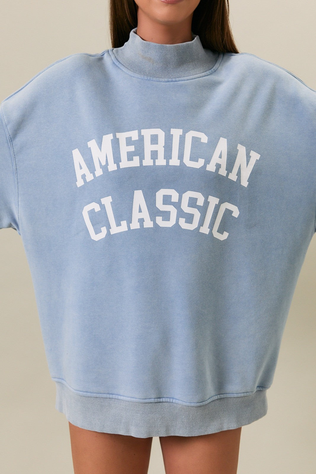 American Classic Reversible Mock Neck