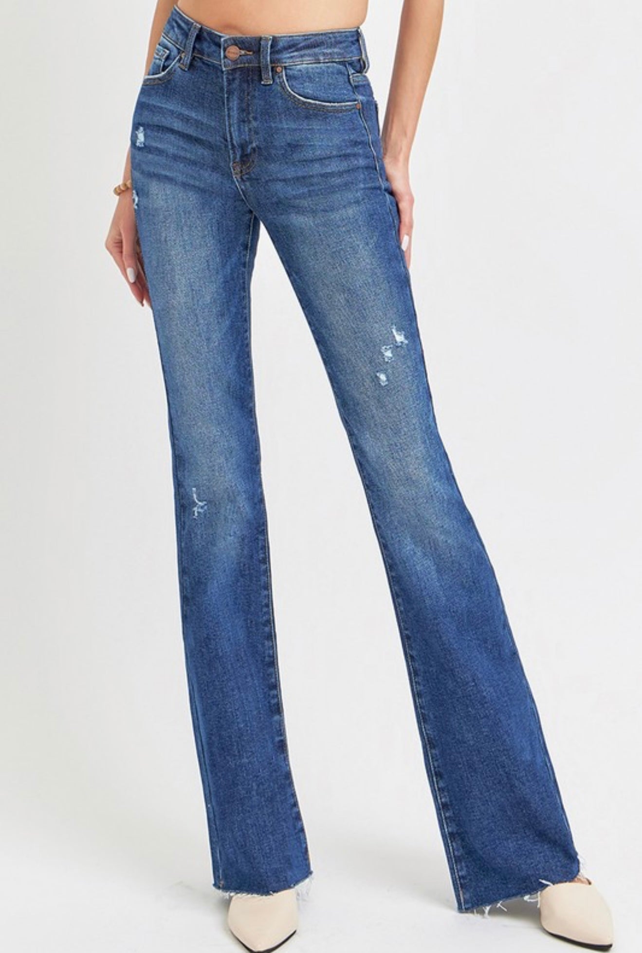 Risen Mid Rise Long Jean