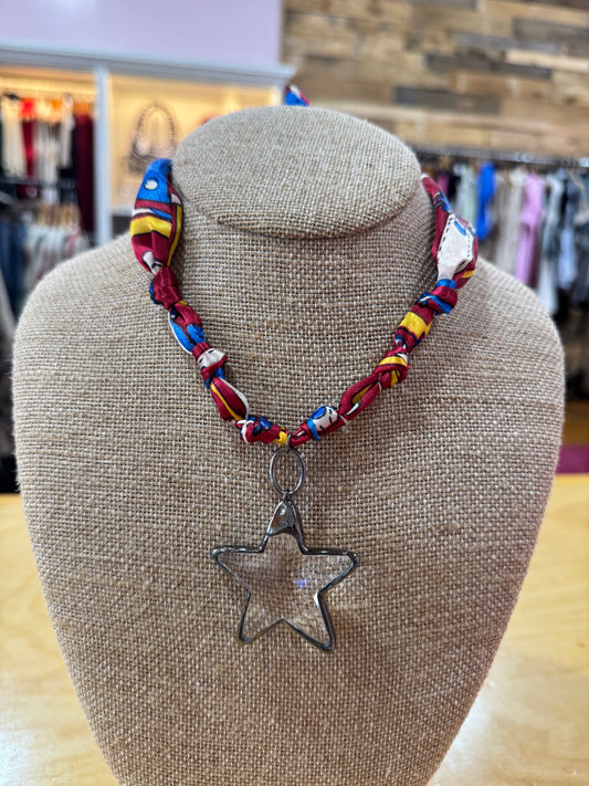 Maroon & Blue Star Twilly