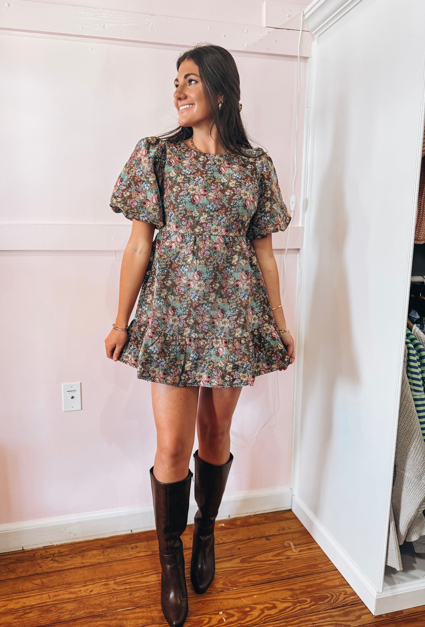 Vintage Autumn Dress