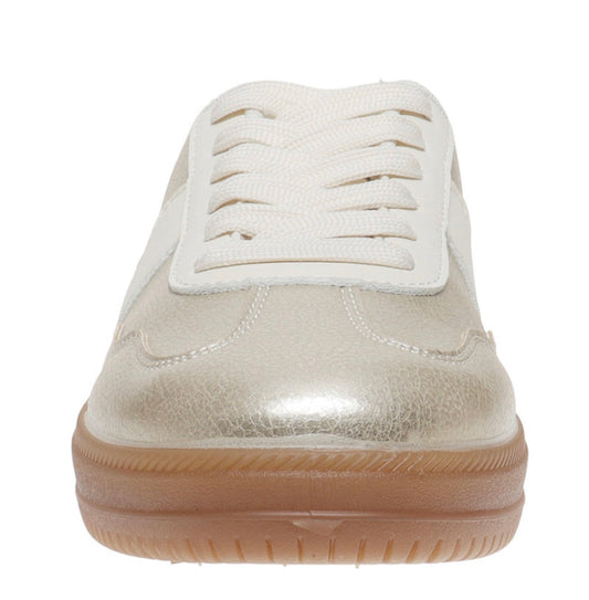 Gold Slip On Sneaker