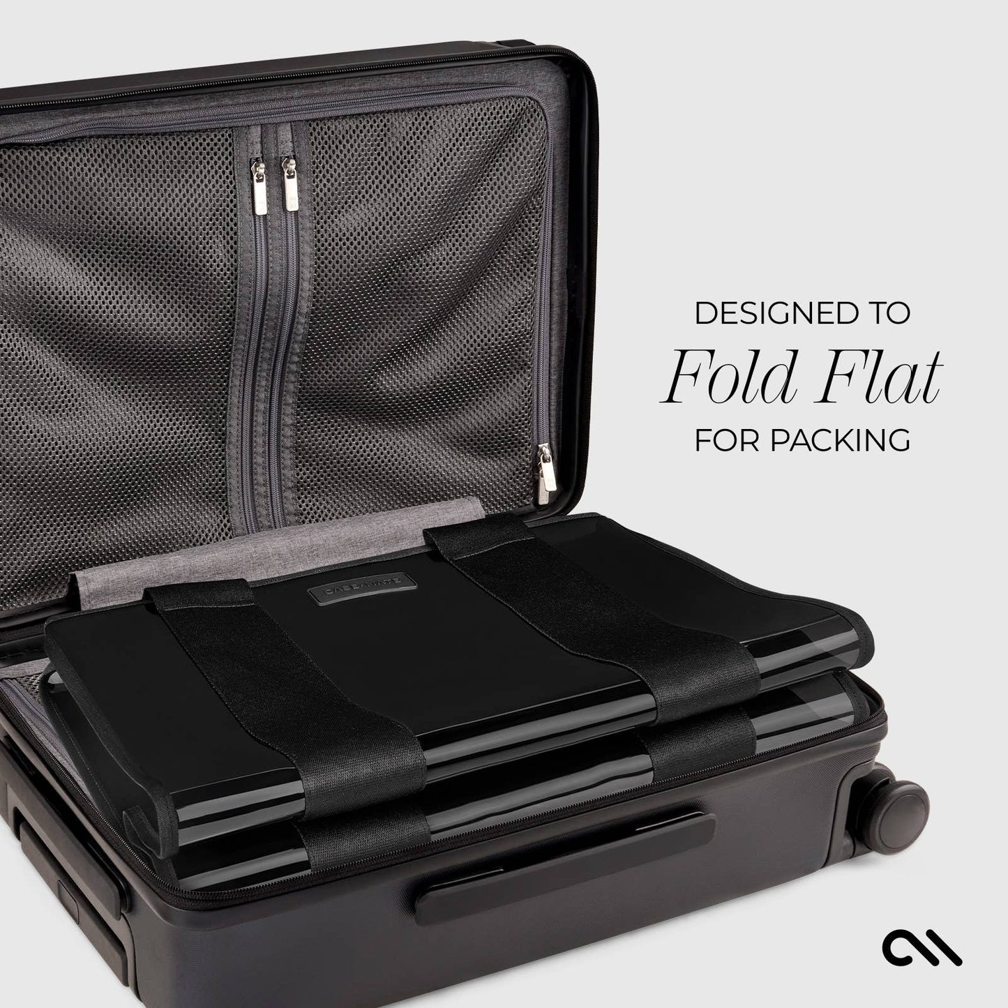 Case-Mate Midnight Black Jelly Tote