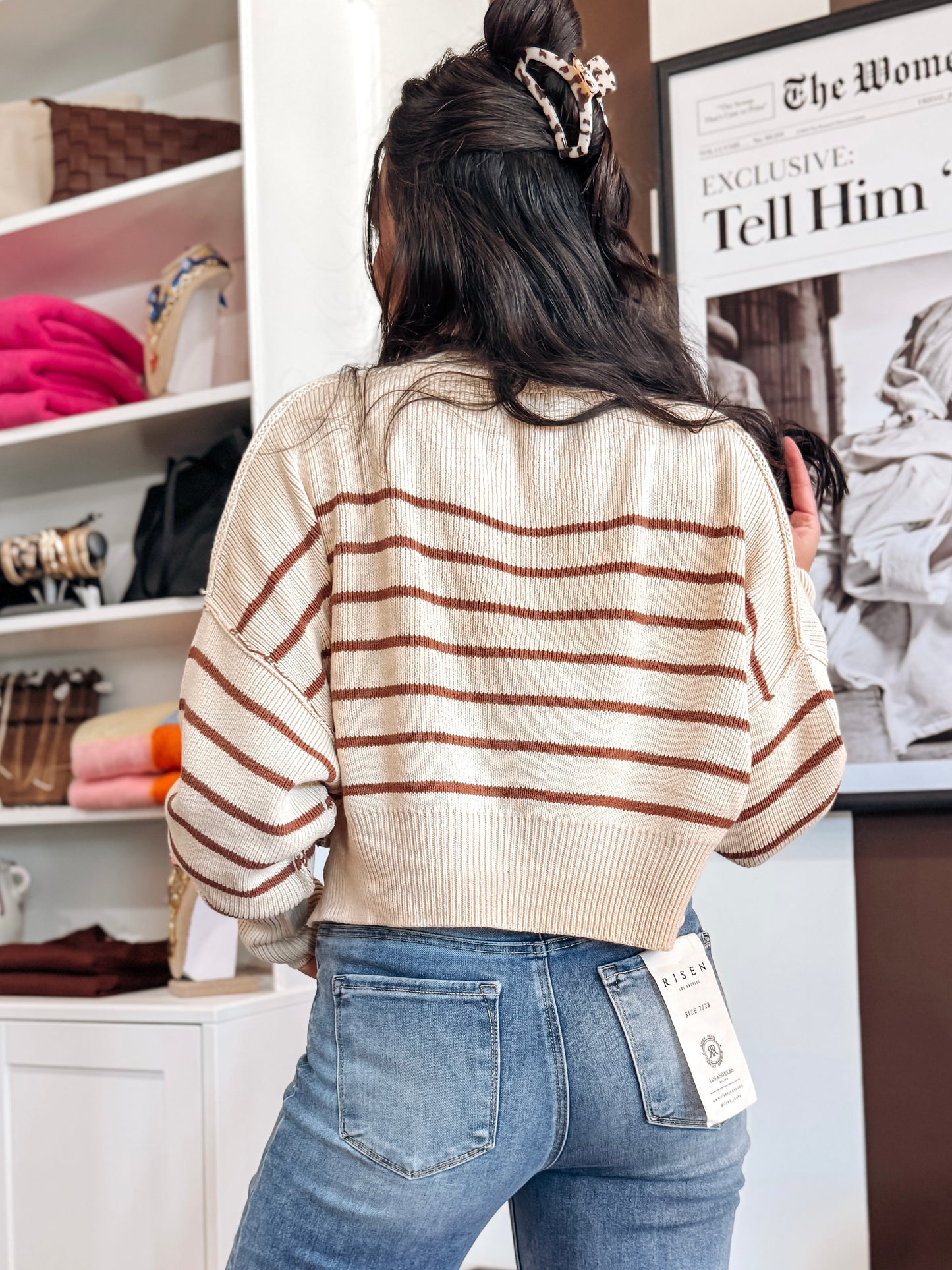 Graham Stripe Sweater