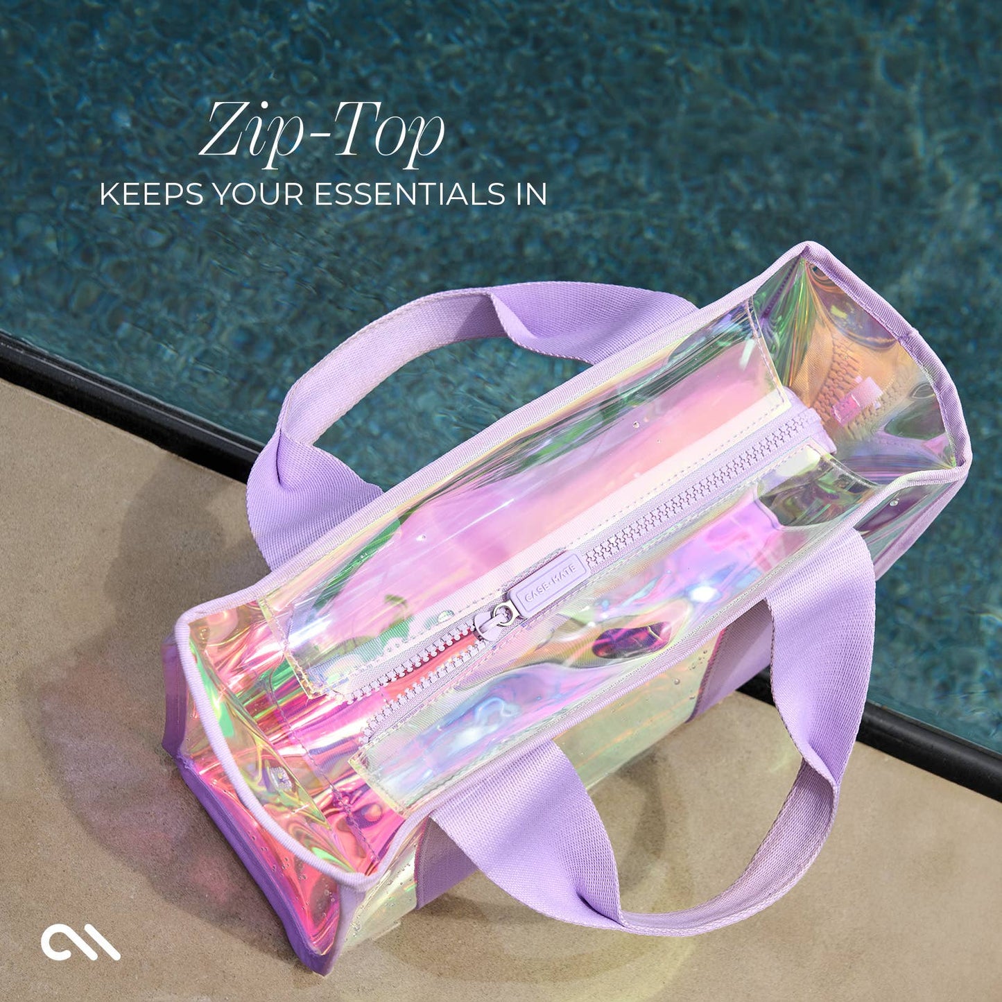 Case-Mate Soap Bubble Mini Zip Tote