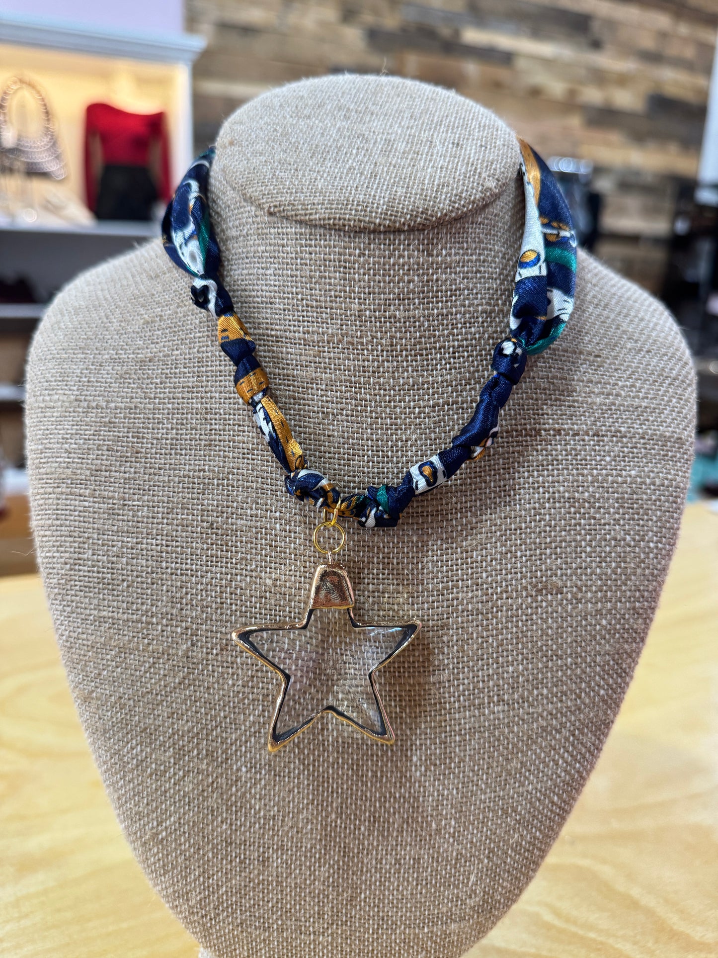 Navy & Green Star Twilly