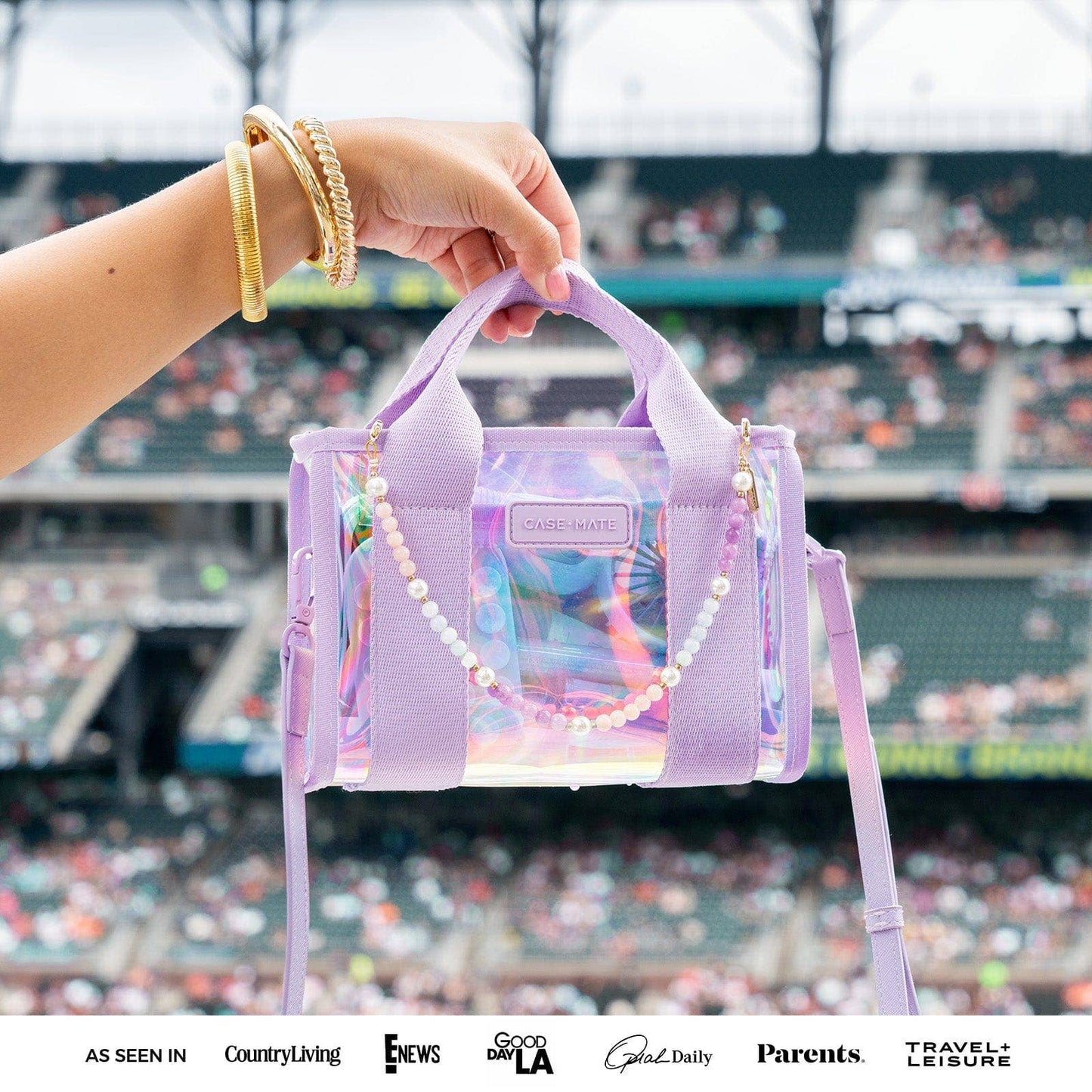 Case-Mate Clear Stadium: Iridescent