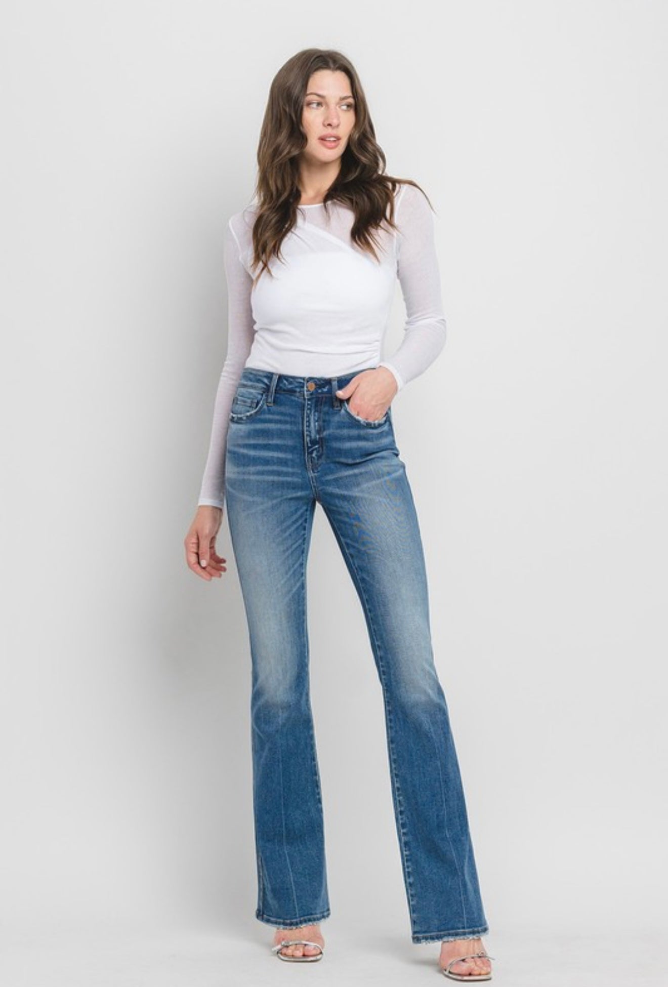 Alyssa High Rise Long Bootcut
