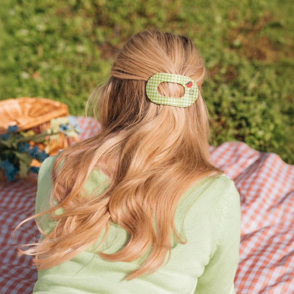 Flat Round Hair Clip | Medium | Locally Grown