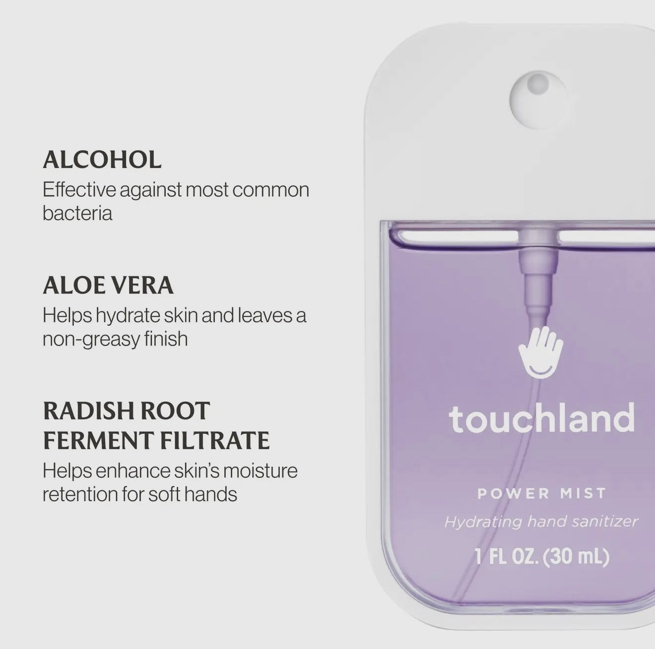 Pure Lavender Touchland Hand Sanitizer