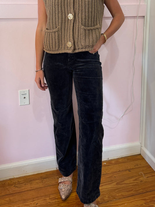 Midnight Corduroy Pants