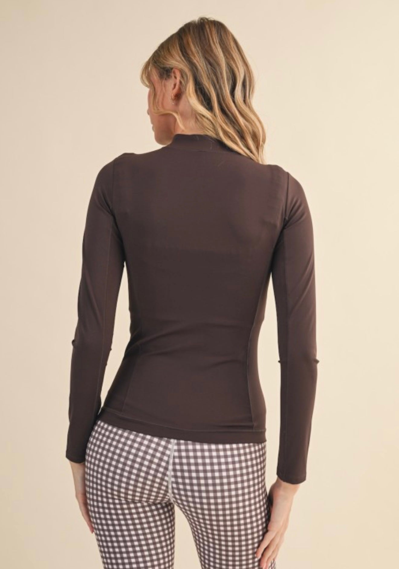 Chocolate Fitted Jacket