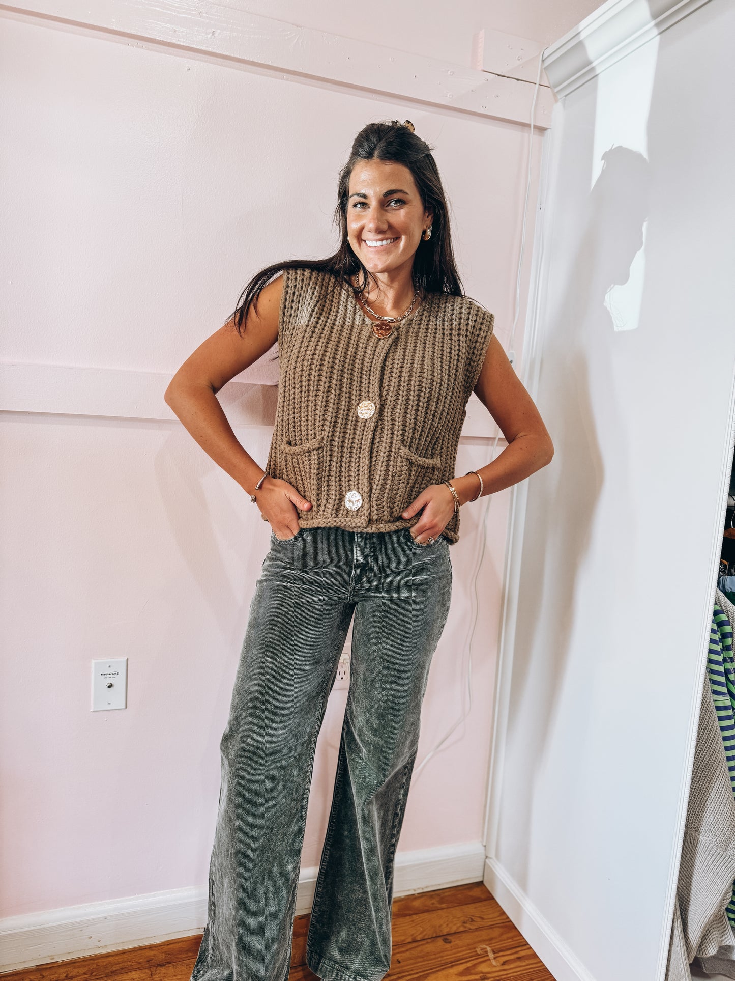 Forrest Wide Leg Corduroy Pants