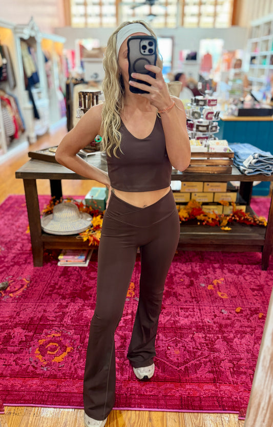 Chocolate Performance Tank Top