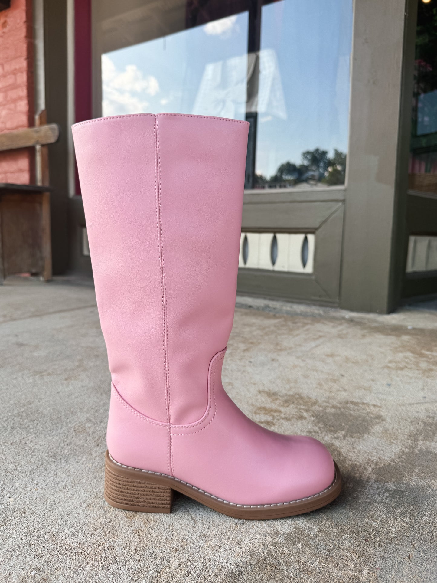 Pink Campus Boot