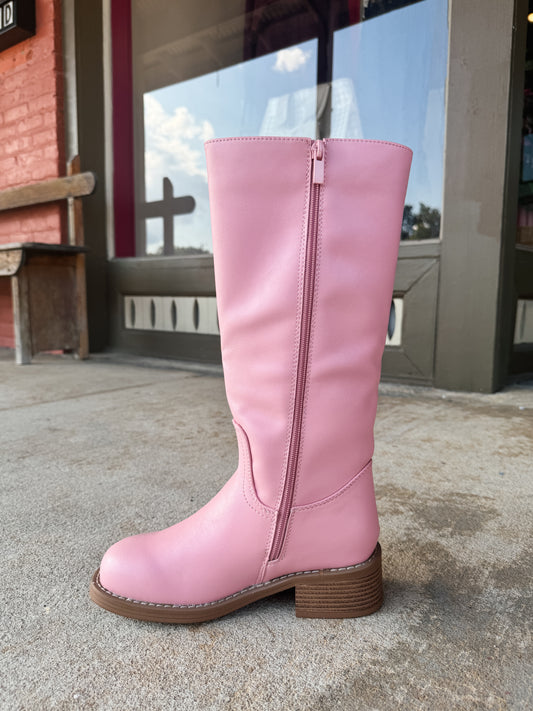 Pink Campus Boot