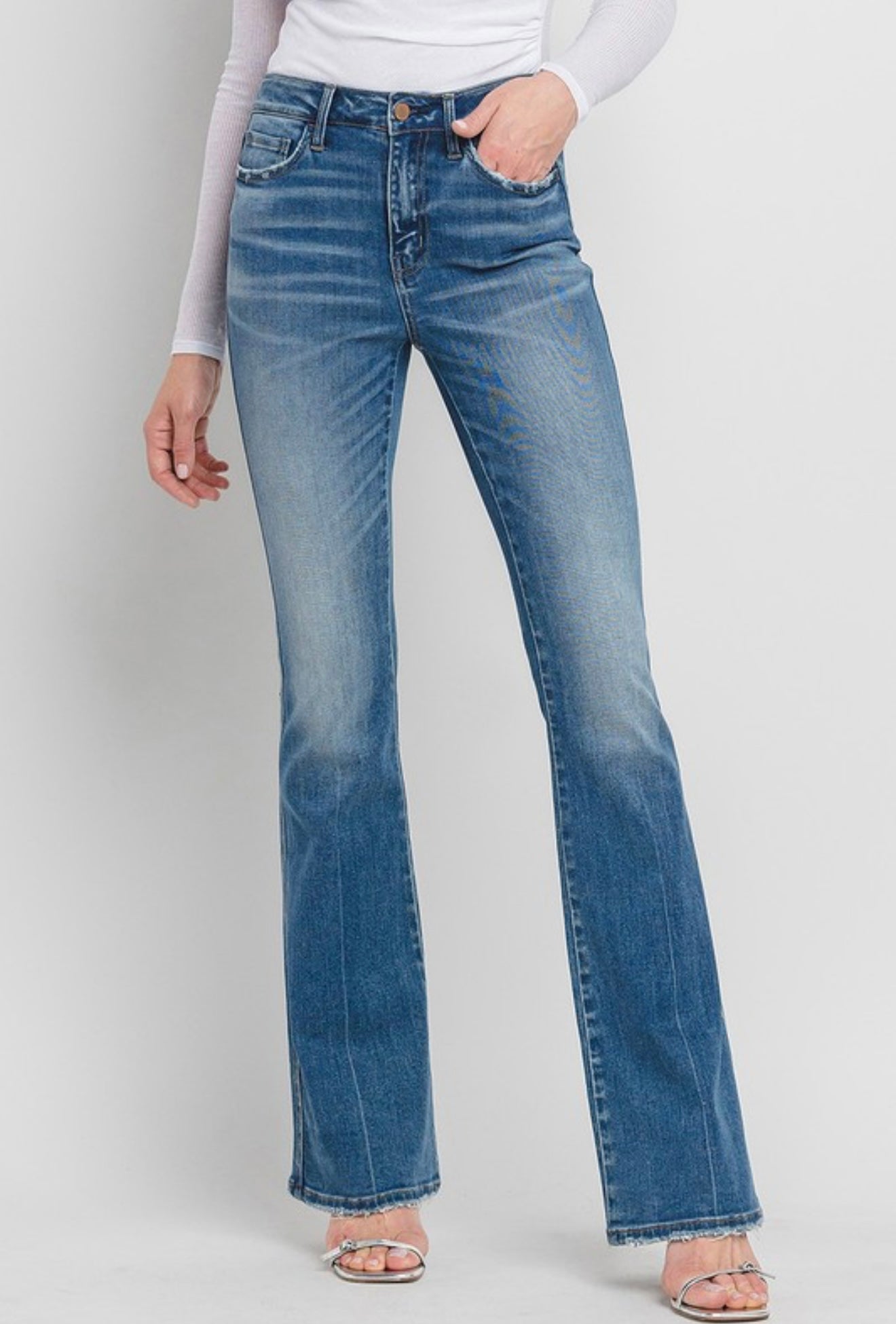 Alyssa High Rise Long Bootcut