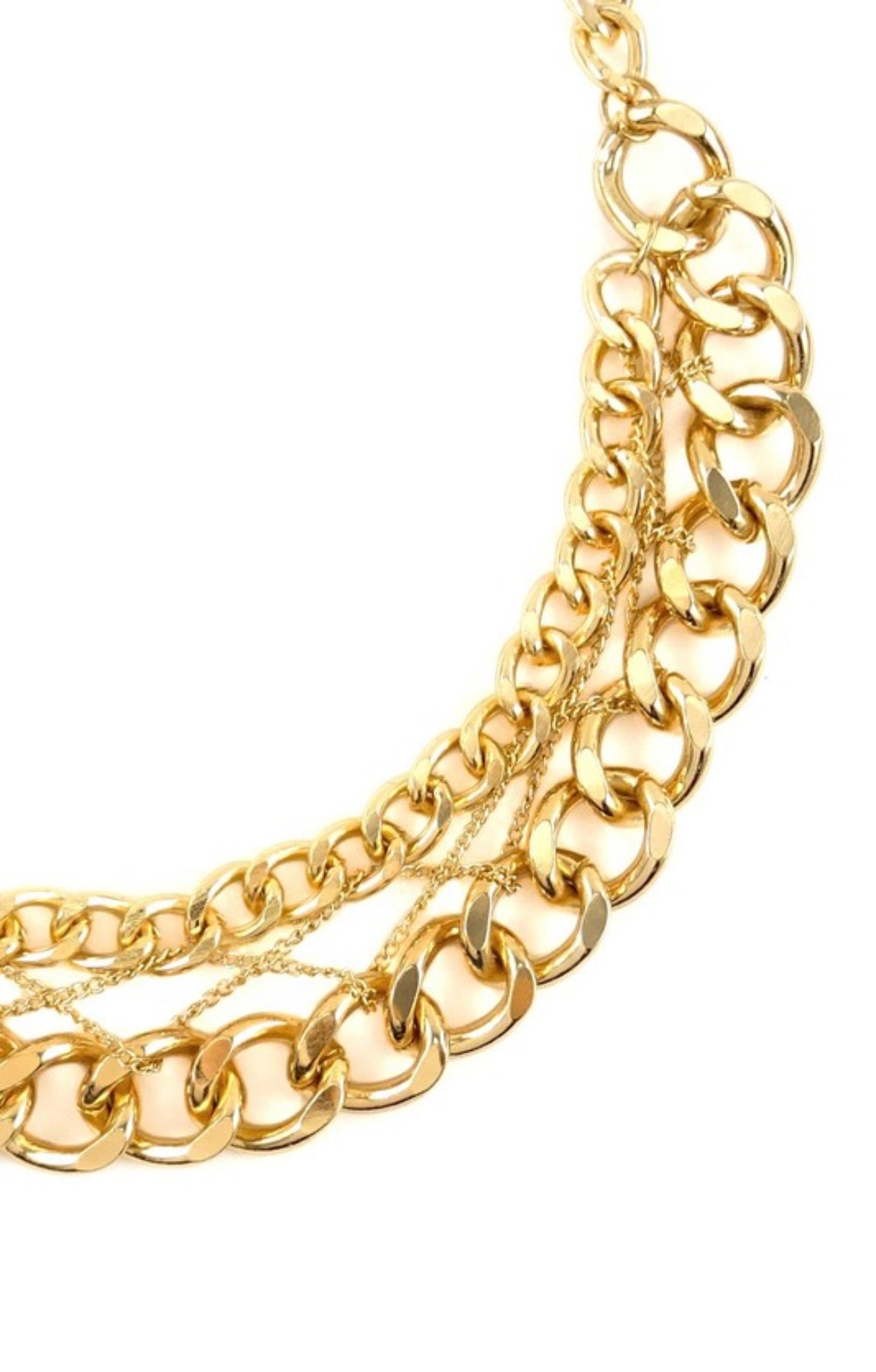 Oversized Link Gold Chains